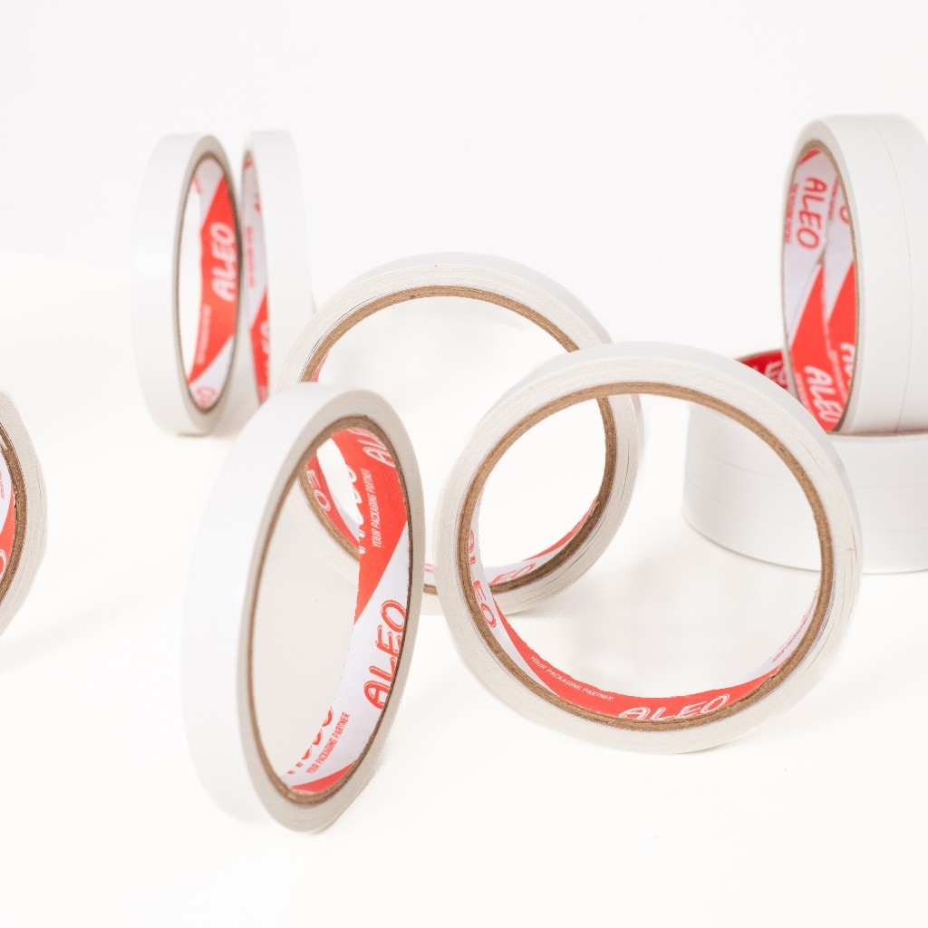 

Double Tape 12mm - Double Tape Kertas 12 mm ALEO