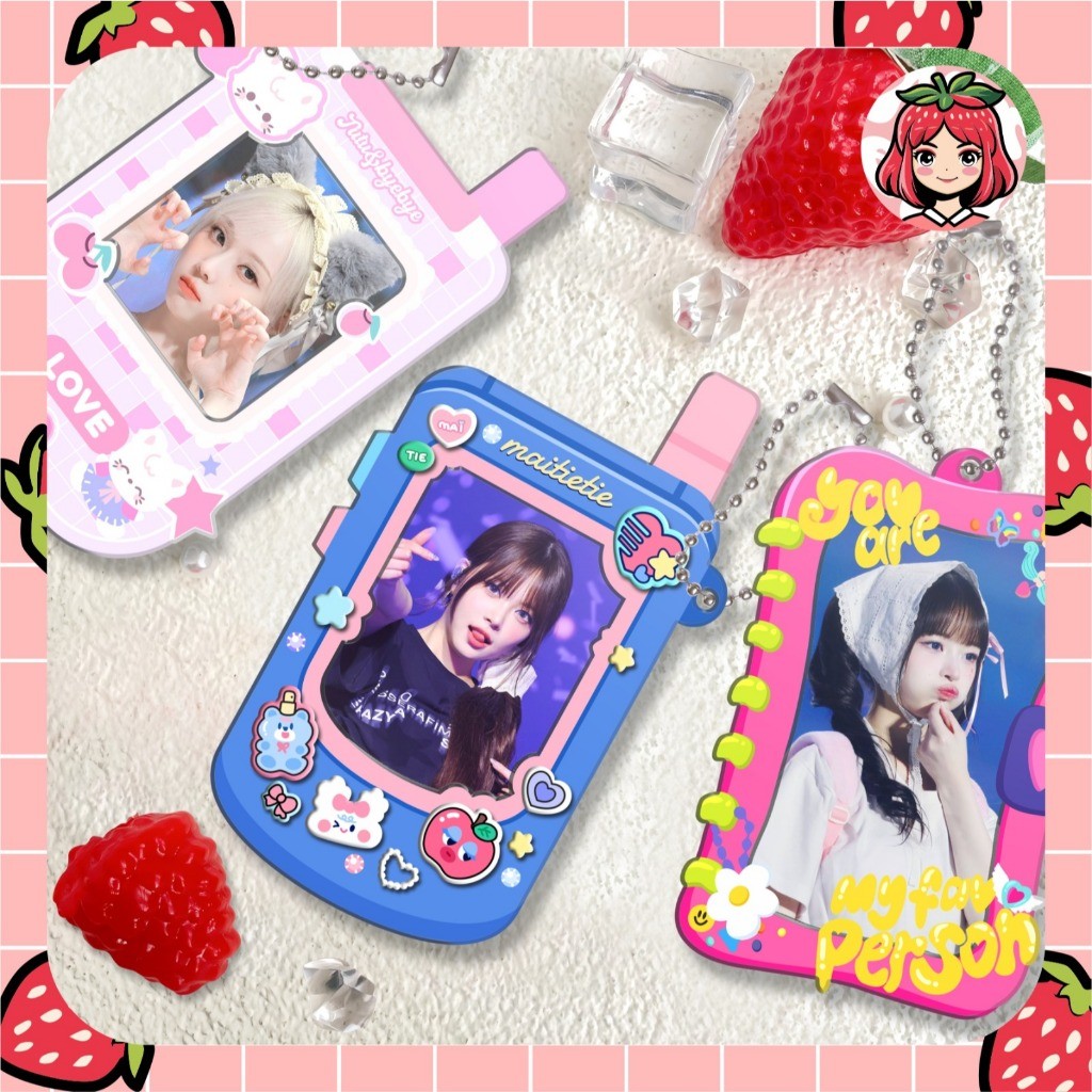 Custom Photocard Holder Akrilik Idol | Photocard Akrilik 2 Sisi Custom | Gantungan Kunci Akrilik Cus