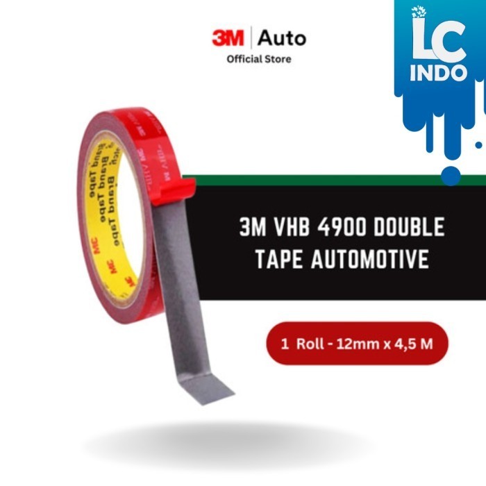 

Double tape 3M Super kuat VHB-tape 3M 12mm X 4,5 Meter
