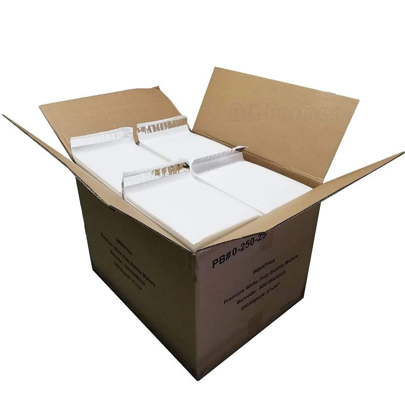 

100Pcs Bubble Envelopes White Foam Shipping Bags Poly Bubble Mailers Pad Self Seal Packing Bags 11cm 15cm 23cm