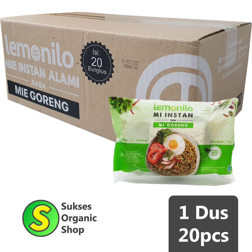 

Mi Goreng Instant Lemonilo 1 Dus