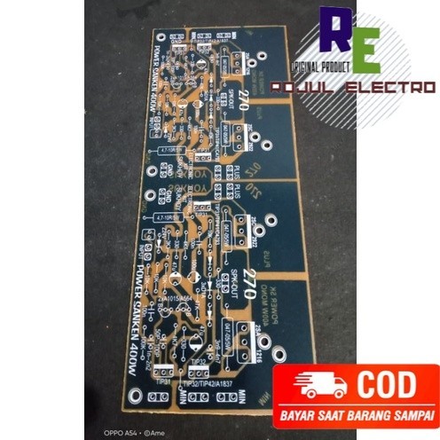 PCB Power SANKEN 400W Stereo 270