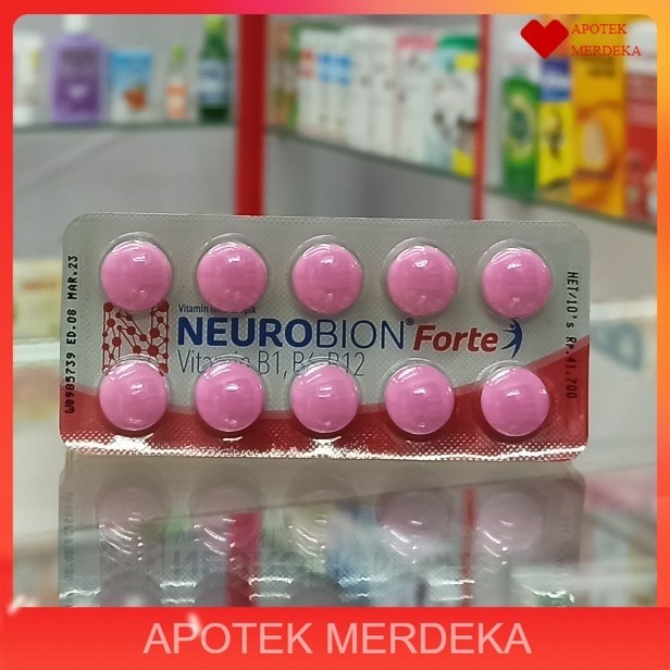 Neurobion Forte Strip / Neurobion Pink Merah