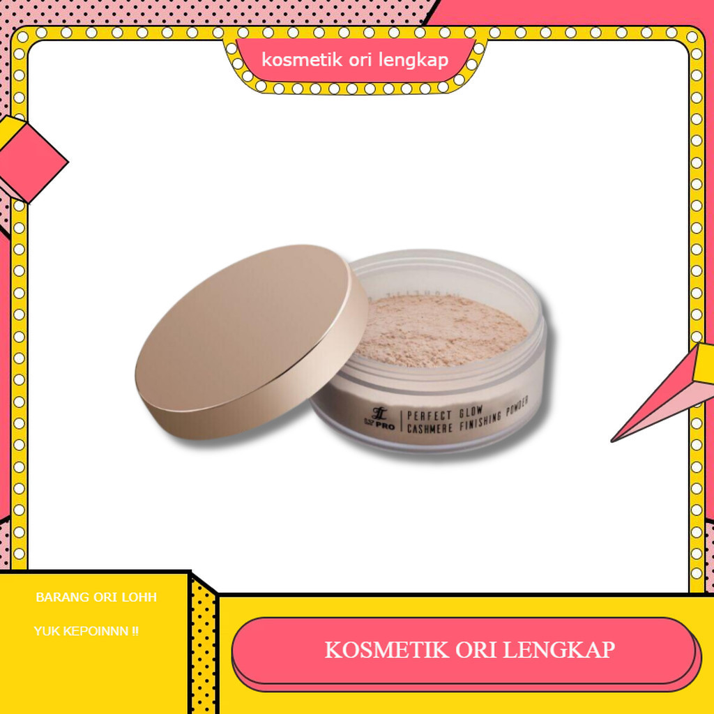 LT PRO Perfect Glow Cashmere Finishing Powder Michelle Quan || bedak tabur , finishing makeup.