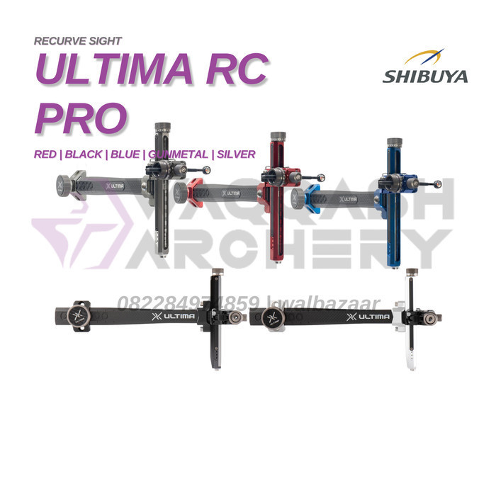 SHIBUYA ULTIMA RC PRO SIGHT 520-9-A Single Mount Recurve Original