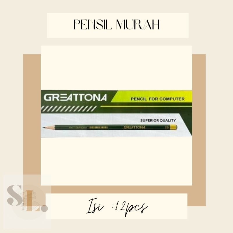 

PENSIL 2B MURAH