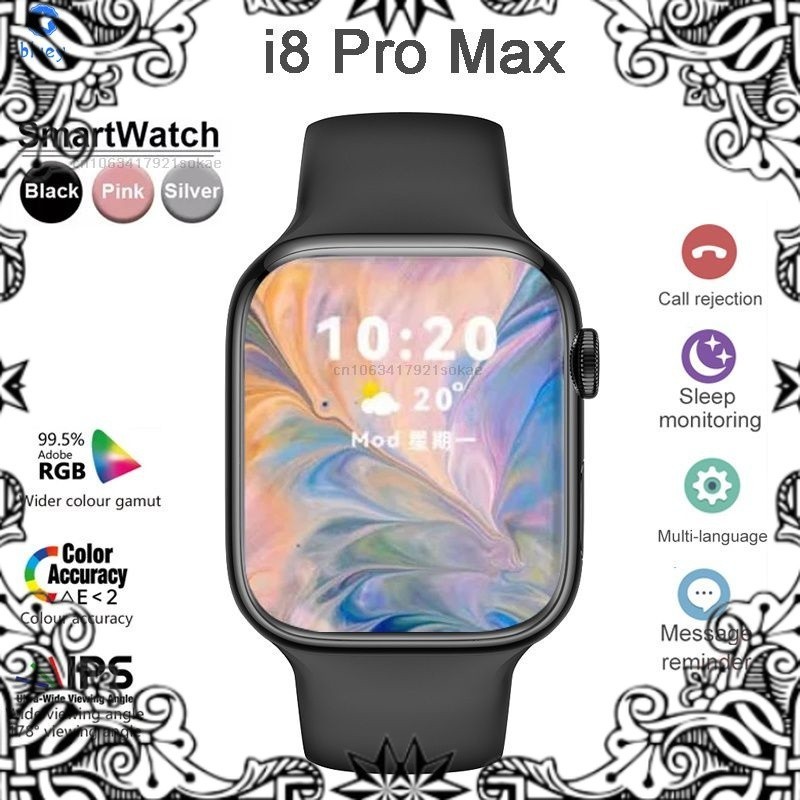 [COD]  Watch XS8 Pro ORI 1.92 Inci Layar Sentuh 45 Mm Layar Penuh Jam Tangan Pintar Tahan Air Smartw