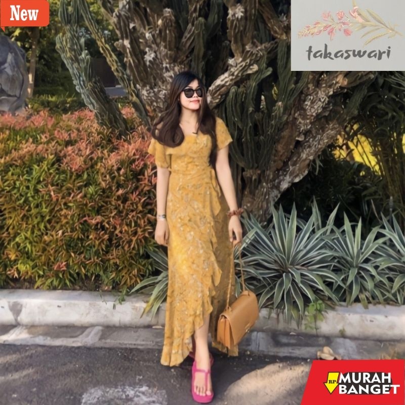 dress wanita kekinian Dress Kimono Rempel || Baju Pantai Wanita Bali Murah