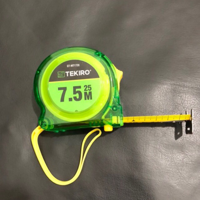 Meteran Tekiro 7,5 Meter Transparan
