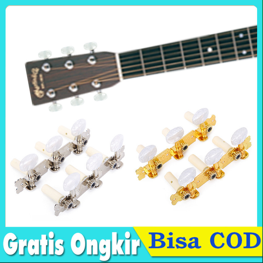 Gitar listrik Sejajar Dryer grover gitar elektrik sejajar Tuning peg machine sejajar / Spare part Pu