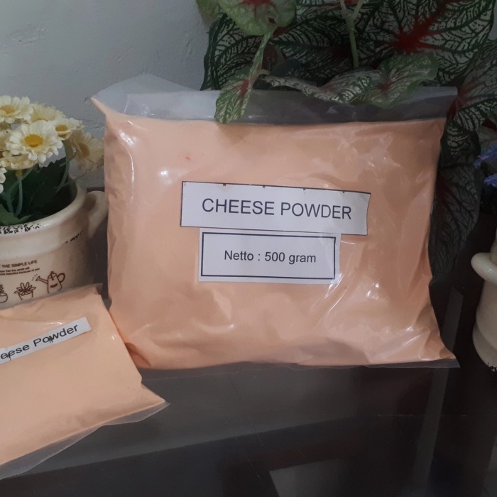 

Bumbu Tabur CHEDAR CHEESE Bubuk Perasa Makanan Keju Cheddar - 1/2 KG