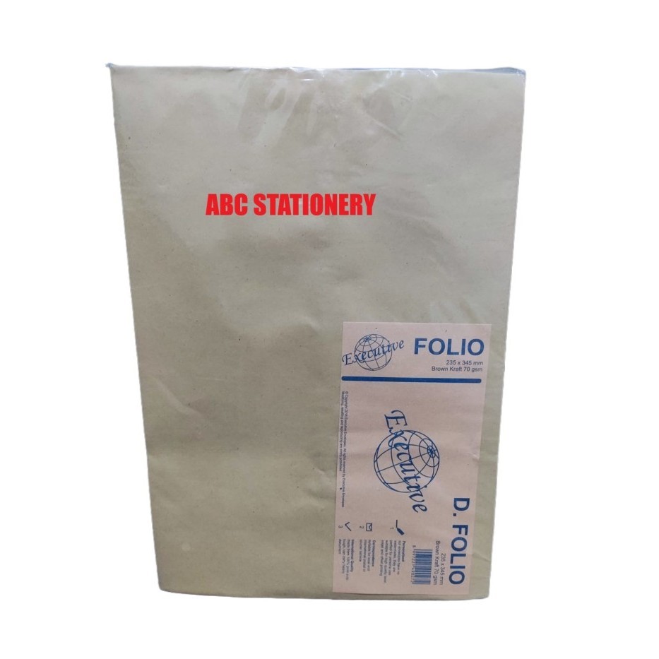 Amplop Coklat Folio Executive ( isi 100 )