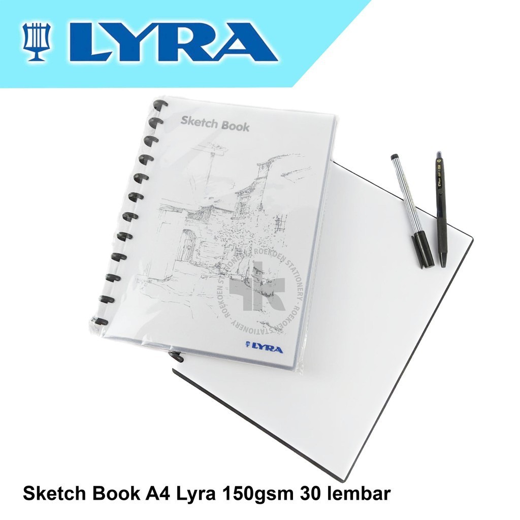 

Lyra Sketch Book A4 150gsm 30 Sheets (Refillable) 9210260