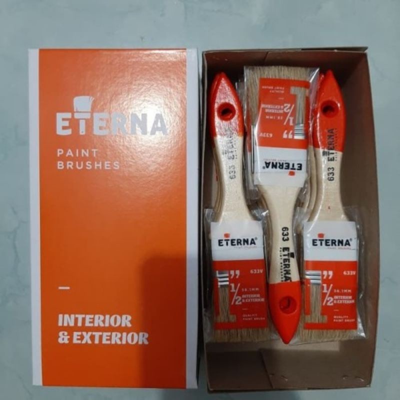 

KUAS CAT ETERNA ukuran 1 1/2 inch (1 LUSIN)
