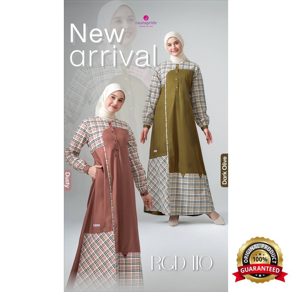 SabilaMall - Gamis Dewasa Rgd-110 Dress Elegan By Rauna