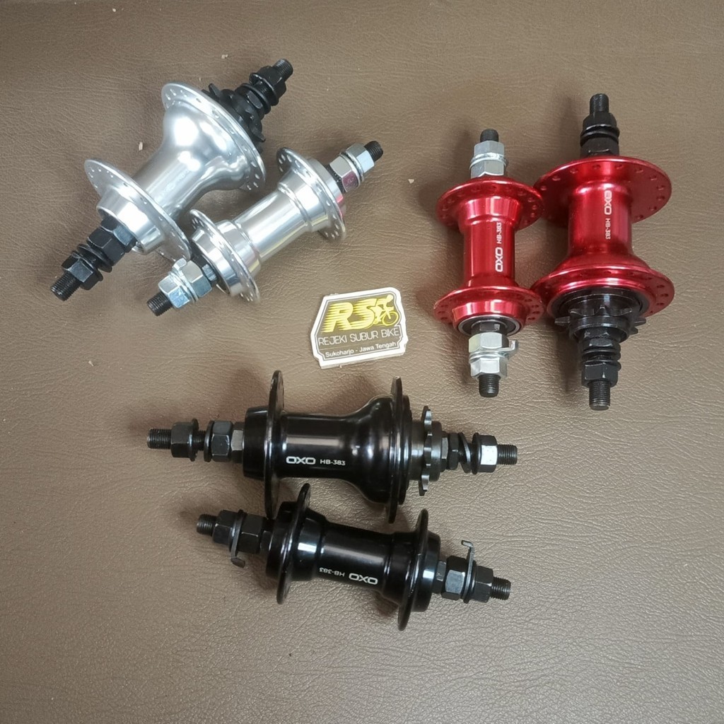 Hub Freehub BMX Oxo HB383 Bearing 36H Gigi 9T Alloy HB-383 jangkrik KERAS