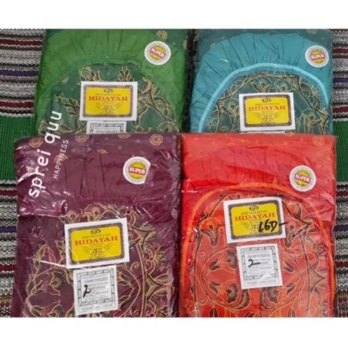 seprei batik Kencana Ungu Grosir - random -L31