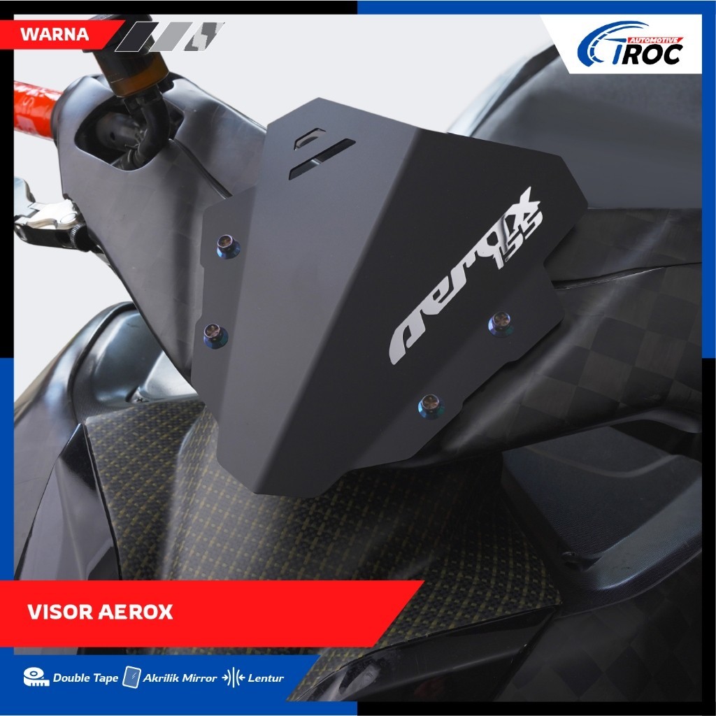 VISOR AEROX WINDSHIELD AEROX CARBON ALL AEROX NEW AEROX 2017-2022 CONNECTED VISOR AEROX 2020-2021 AK