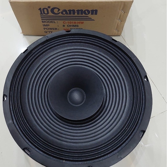 Speaker Cannon 10 inch Speaker Canon 10inch Full Range 300 watt