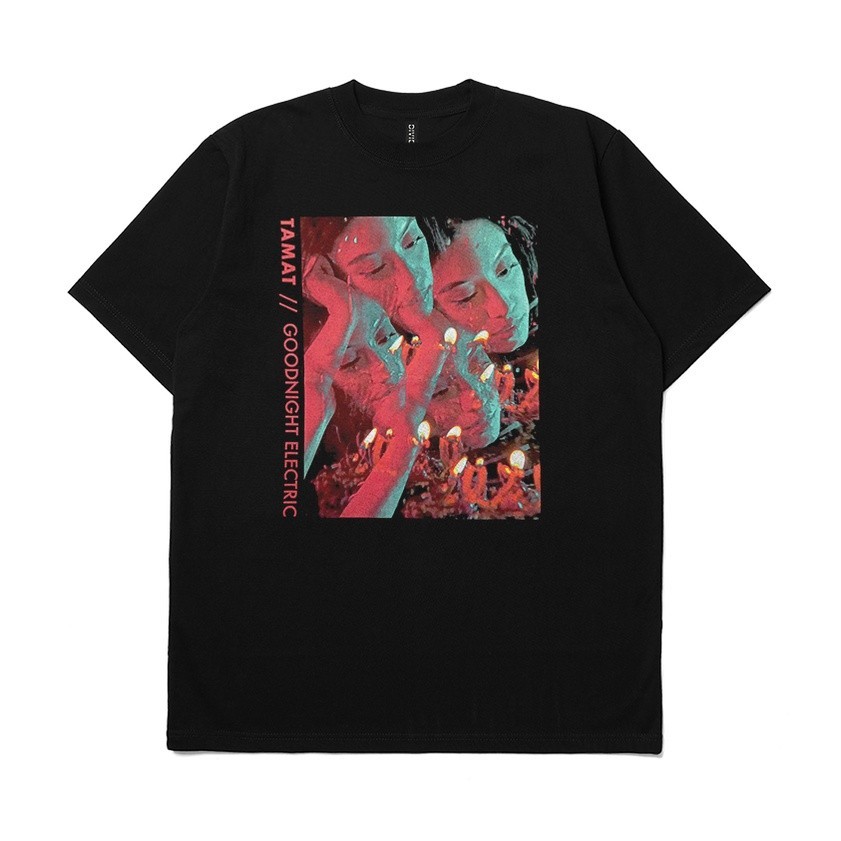 【COD】 NEW T-shirt Band Goodnight Electric Tamat KAOS