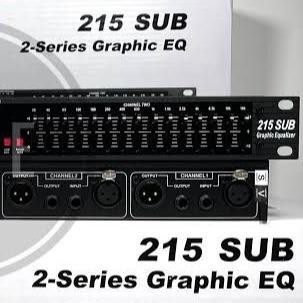 DBX 215 SUB Equalizer Dbx215sub Ekualiser Dbx 215sub Dbx-215sub EQUALIZER
