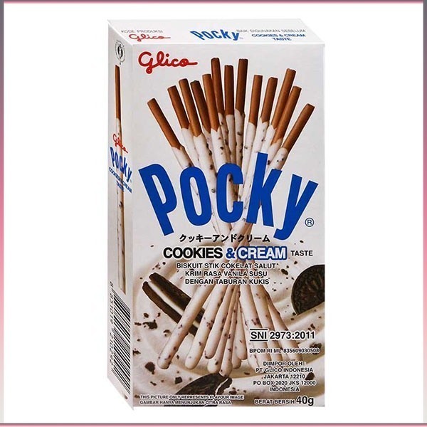 

Glico Pocky Cookies Cream 40gr Mini Stick Choco Summer Paradise Biskuit Stik Coklat Pejoy Wafer 42gr 22gr 47gr Mini Kecil Chocolate Strawberry Matcha Milk Almond Cokelat Nuts Paket Hampers Parcel Parsel 1 Pack Dus Karton 3 24 10 Box 1000an 2000an 5000an