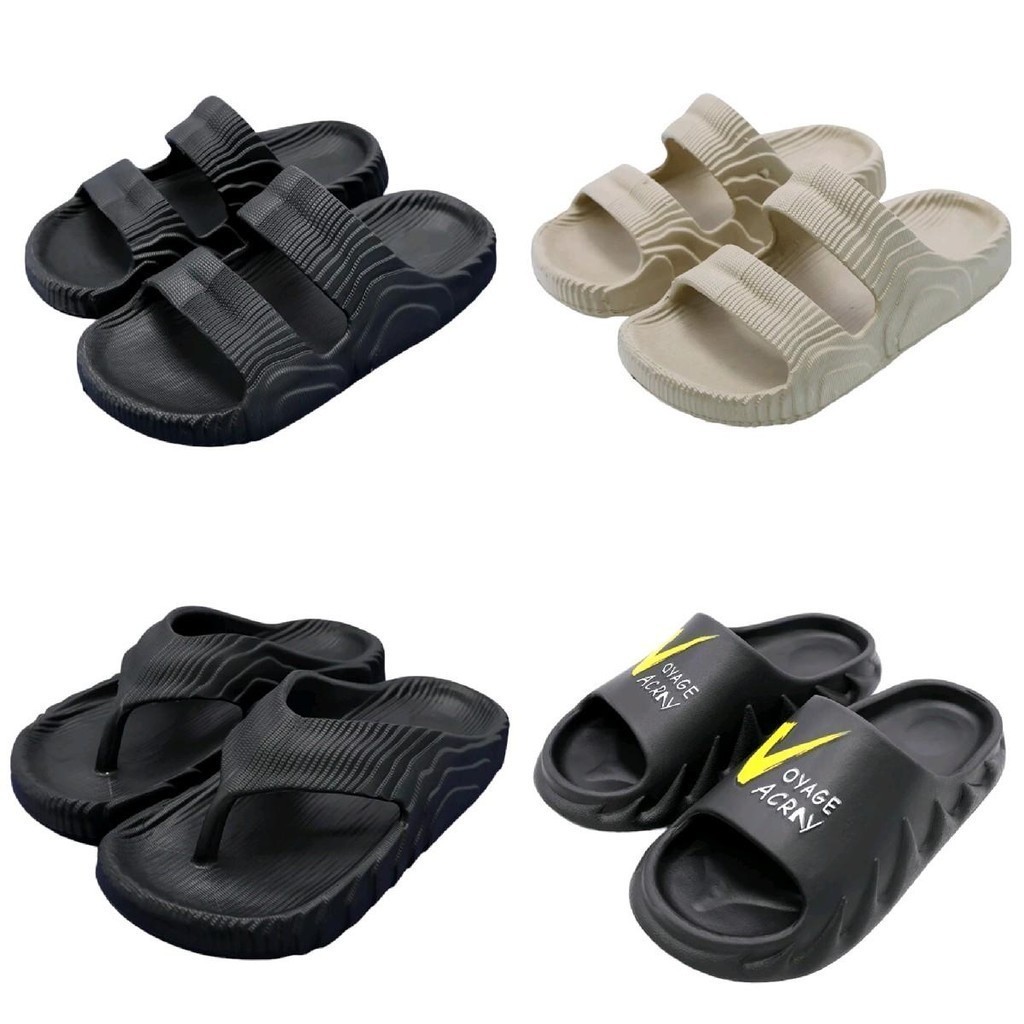 Sandal Platform Pria Kekinian Sandal Cowok Tinggi Olahraga Pria Sandal Slide Sendal Cewek