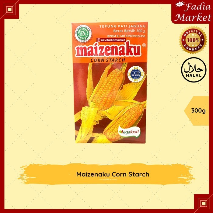 

Maizenaku Corn Starch (Tepung Jagung Maizena) 300g