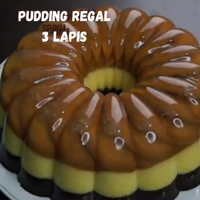 

TERJUAL Pudding Regal 3 Lapis - Fla vanilla