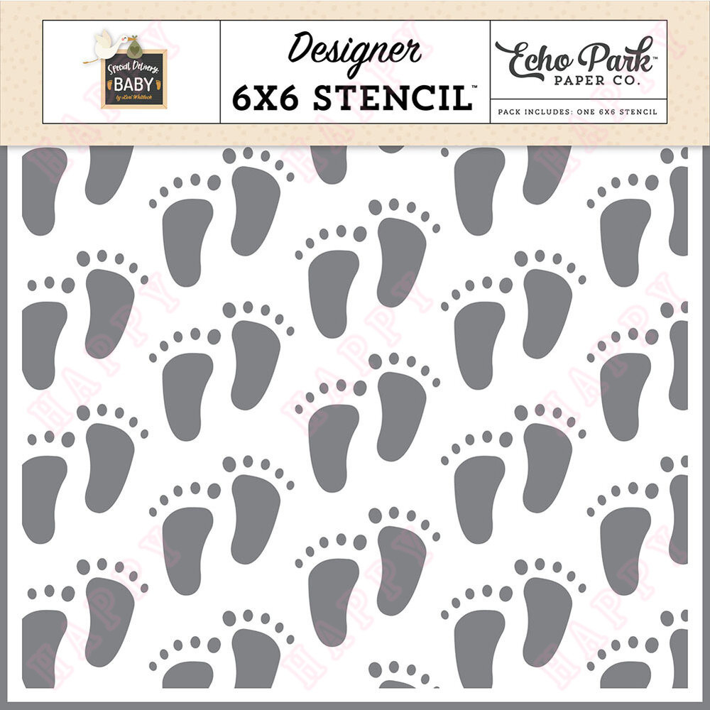 

Fresh Footprints Metal Cutting Dies Stencil for DIY Scrapbooking Photo Embossing DIY Paper Card Lovely Footprints Stencil Love