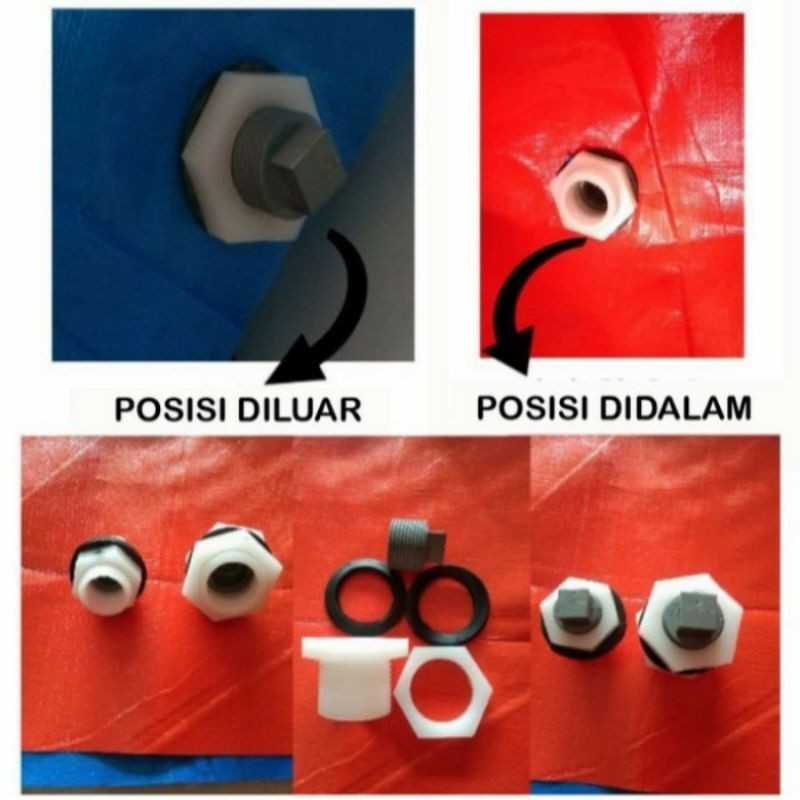 Pembuangan air kolam pembuangan kolam terpal pembuangan untuk kolam terpal