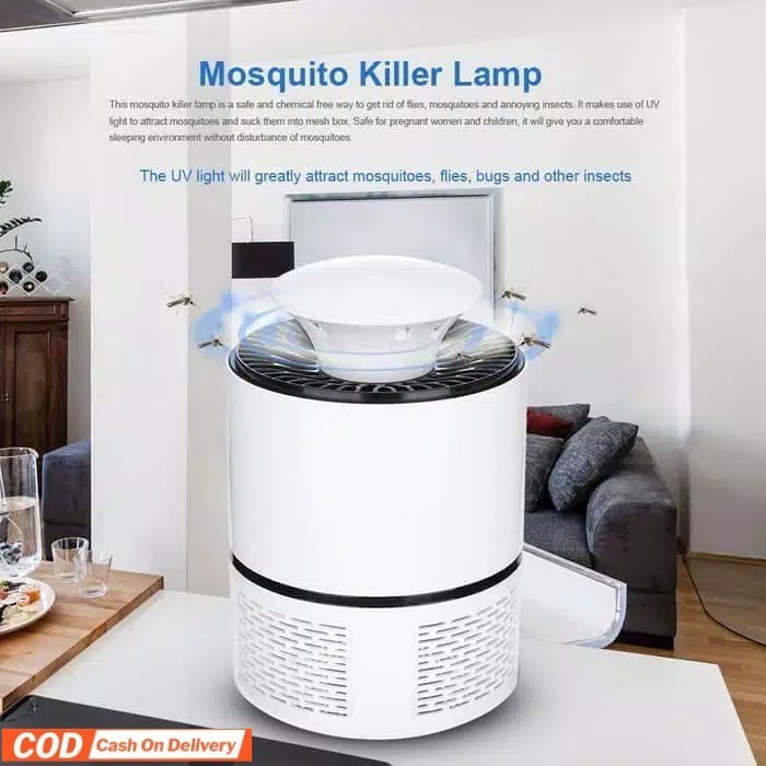 Perangkap nyamuk elektrik sinar UV Perangkap- Pengusir Nyamuk / Jebakan Nyamuk Elektrik Lampu UV
