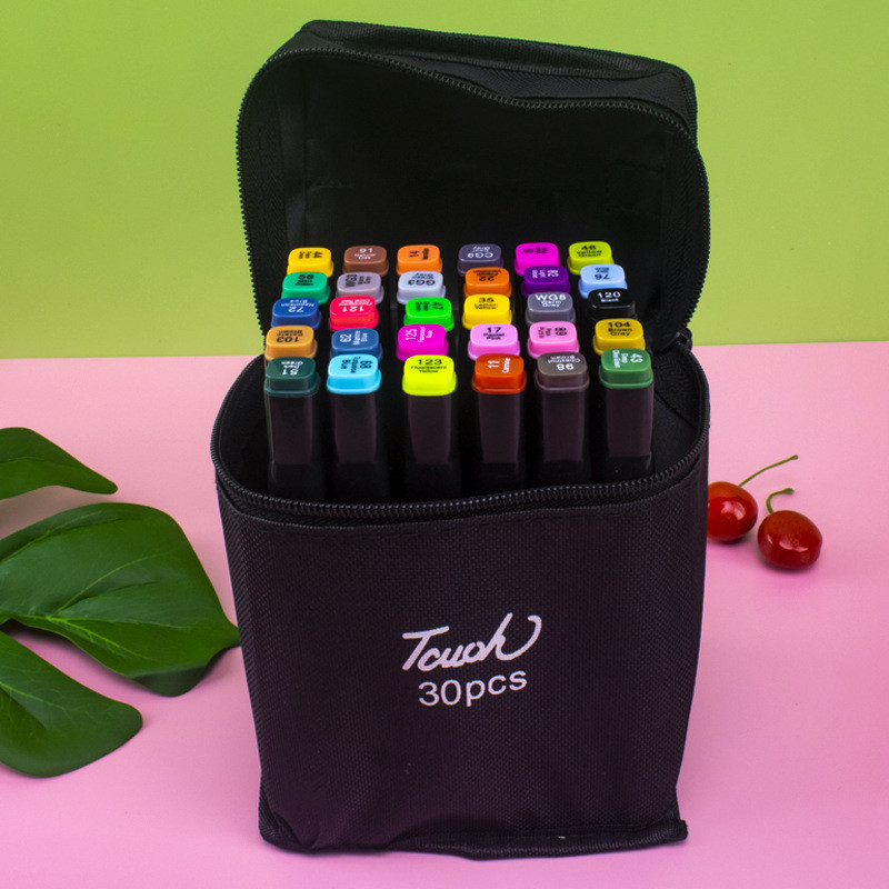 

Ready-Spidol Warna Warni 1 Set Sketch Marker 2 Tip Touch Marker 24/36/48/60/80 Warna