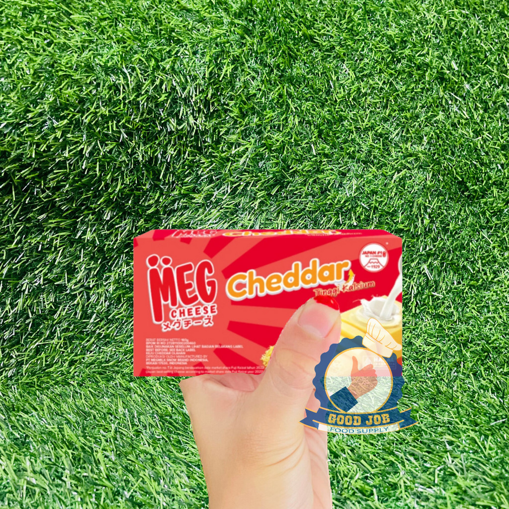 

MEG CHEESE Keju Cheddar Merah 160 g Halal - Chedar