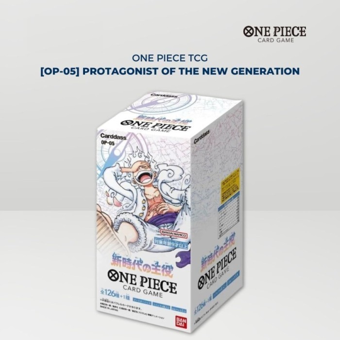 MURAH-  Booster Box OP01 /OP02 /OP03 /OP04 /OP05/OP06/OP07/OP08/OP09 One Piece ORI Japan