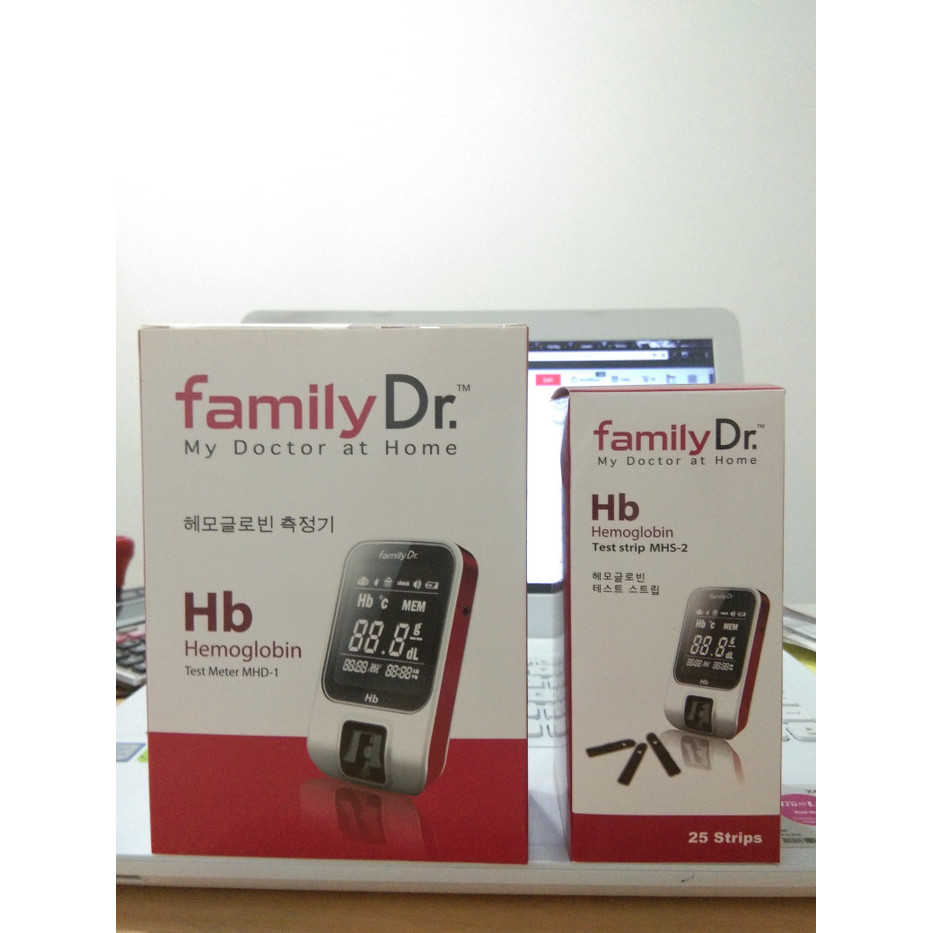 Jual Alat Test HB Family Dr/Alat Cek HB/Alat Test Hemoglobin