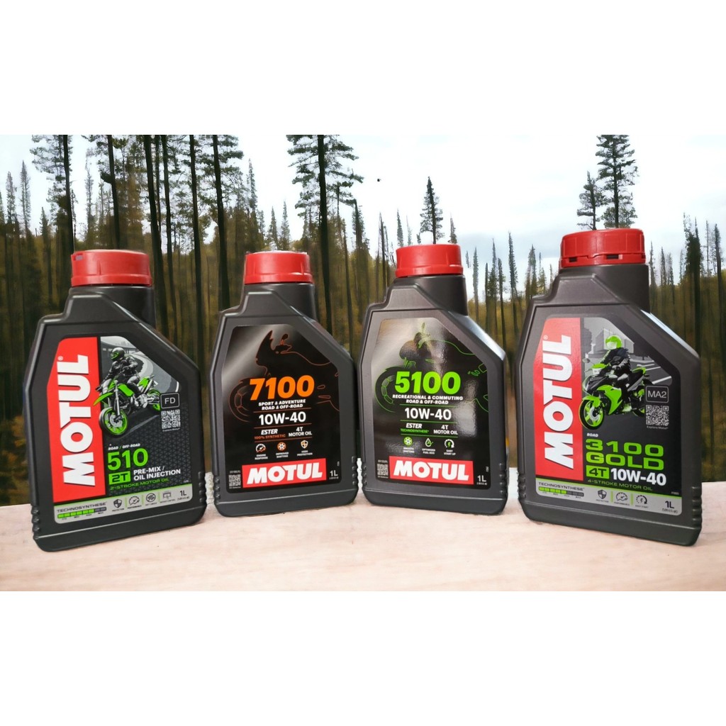 OLI MOTUL ORI ASLI 3100 GOLD 5100 7100 ESTER 10W40 1LITER SATRIA FU VIXION R15 JUPITER MX ORI RXK KI