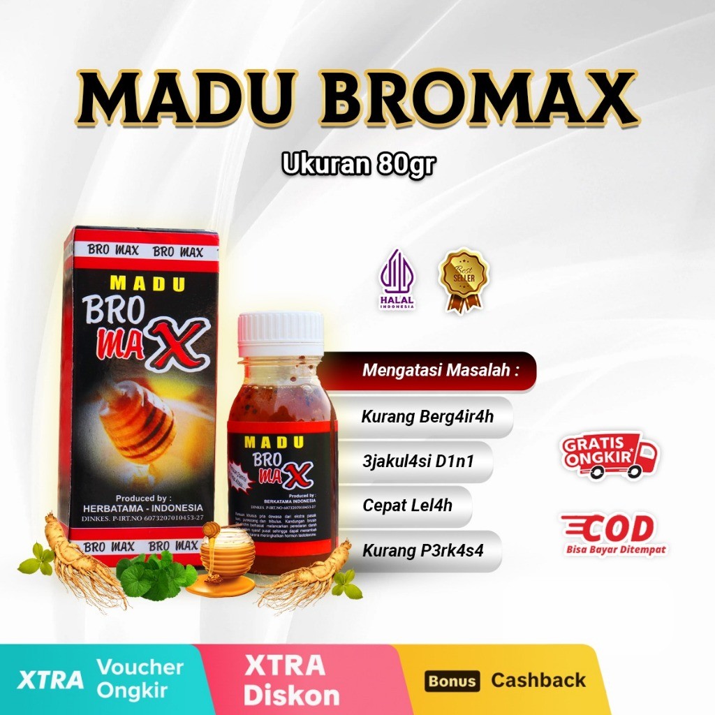 

Madu Bromax Botol Kecil Ukuran 80gr