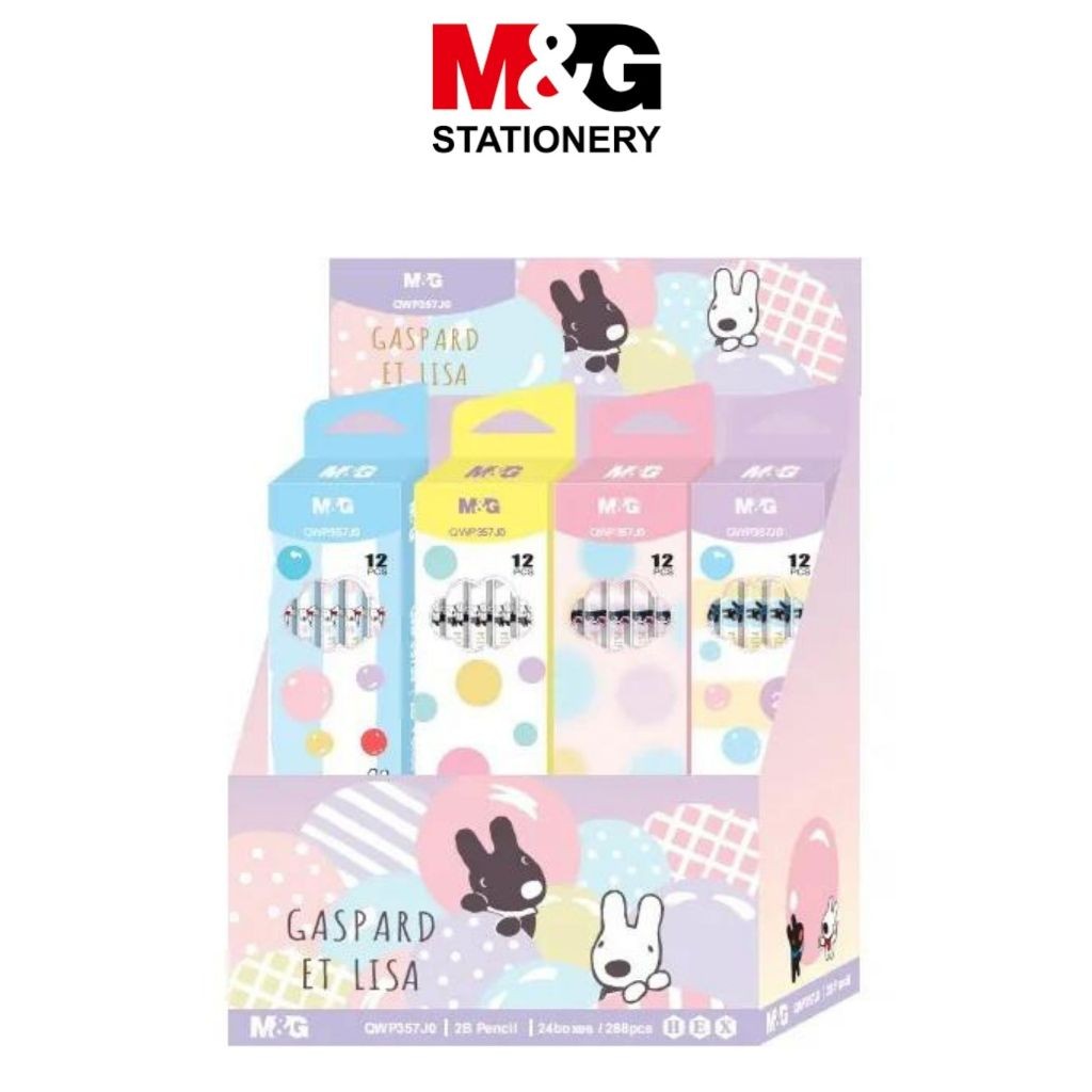 

Pensil 2B M&G Gaspard Et Lisa #QWP357J0 Pencil Sekolah & Kantor - SATUAN- SHSNP