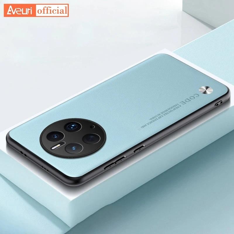 Untuk Huawei Mate 50 Pro case Serat Karbon Kulit Perlindungan Silikon Penutup belakang Untuk Huawei 