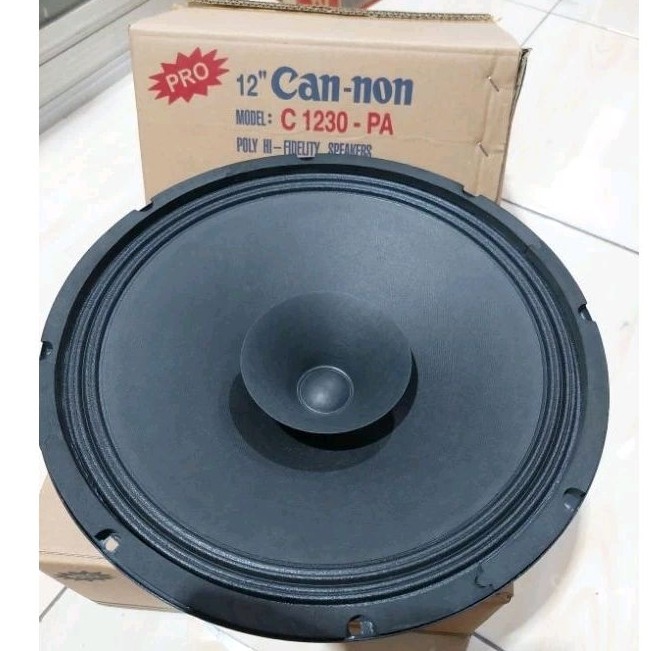 SPEAKER CANNON 12 INCH FULL RANGE 400W C 1230 PA