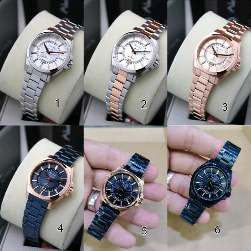 Jam Tangan Wanita Alexandre Christie Classic Steel 8688 AC8688 AC 8688 Original