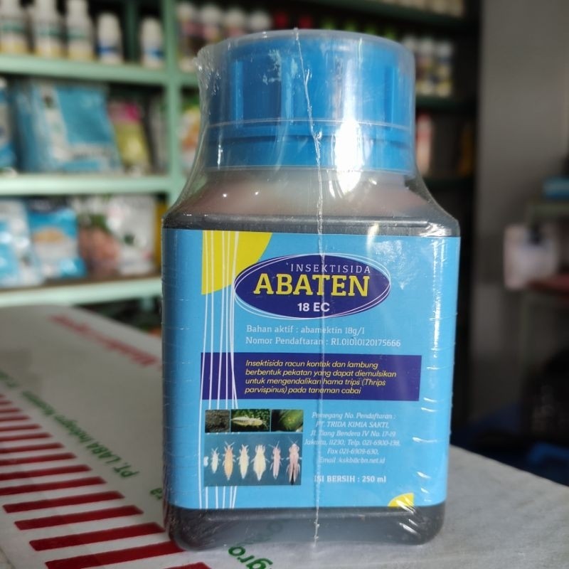 ABATEN INSEKTISIDA ABAMECTIN 18EC TARGET TRIPS DAN KUTU KEBUL