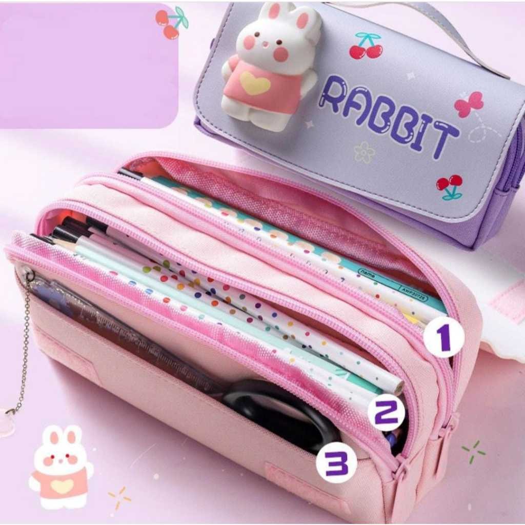

Pensil Case Anak Karakter Boneka Timbul Squishy PC5