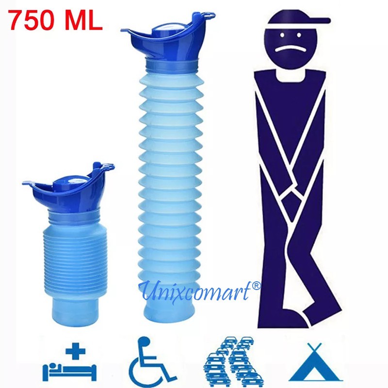 Urinal Portable Unisex Bottle Botol Car Toilet Urine Travel Pee Reusable pispot tempat kencing Anak 