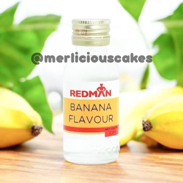 

Redman Banana Pisang Flavour Perasa Perisa Makanan Kue Minuman