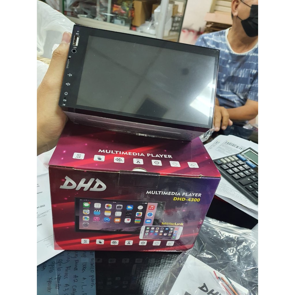 Head Unit DHD 4300 7 inch Mobil Universal  ACMD