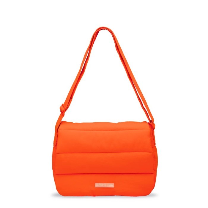 Beyond The Vines Poofy Bag - Orange