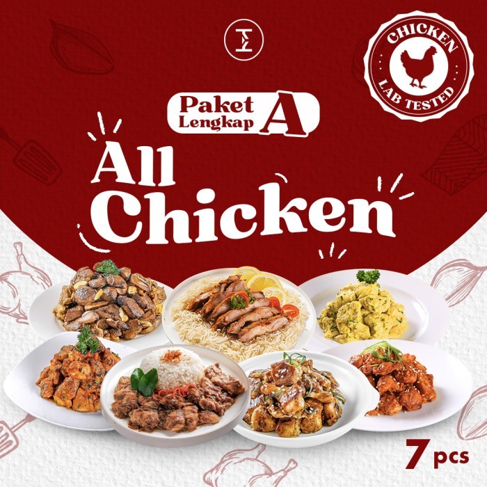 

Paket Lengkap Meal Prep - All Variant (Chicken/Beef/Salmon) - A - All Chicken
