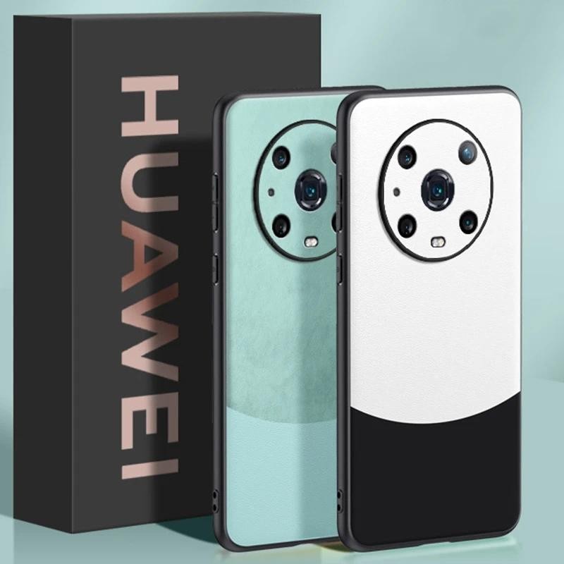 Luxury PU Leather Case For Honor Magic 4 Pro Magic4 Back Cover Silicone Full Protection Phone casing